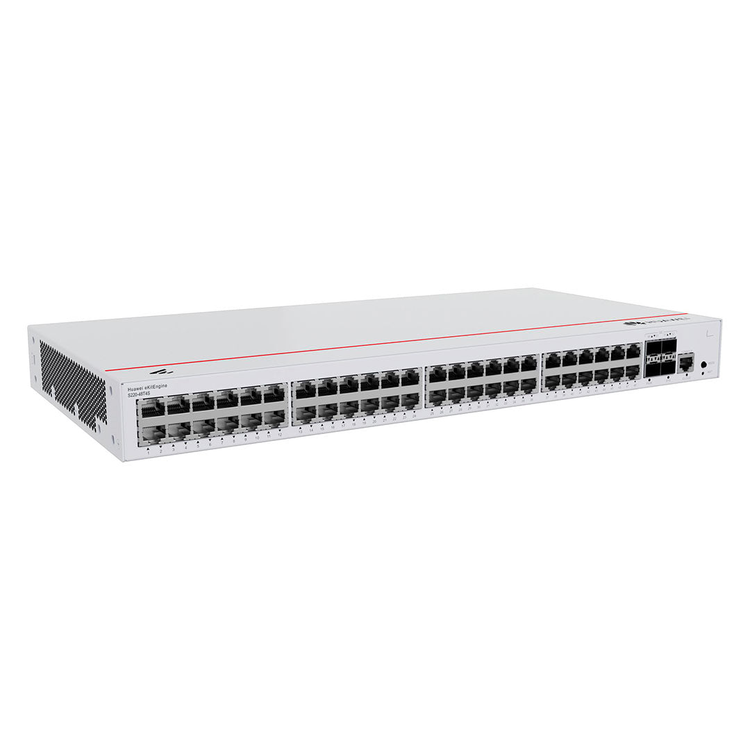 HUAWEI eKIT S220-48T4S Switch 48 Puertos Gigabit 4SFP 1GB Administrable L2
