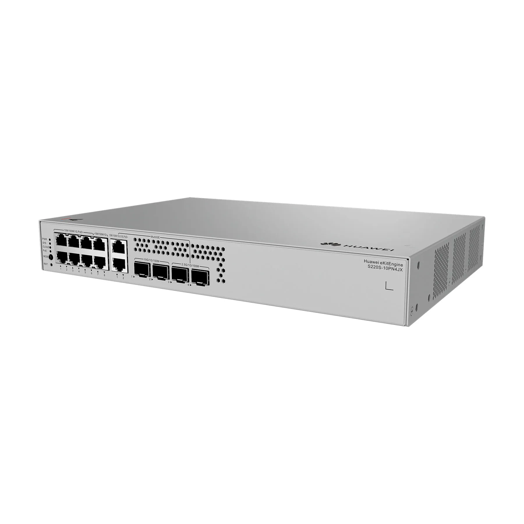 HUAWEI S220S-10PN4JX Switch Gigabit 8, Puertos PoE SFP+