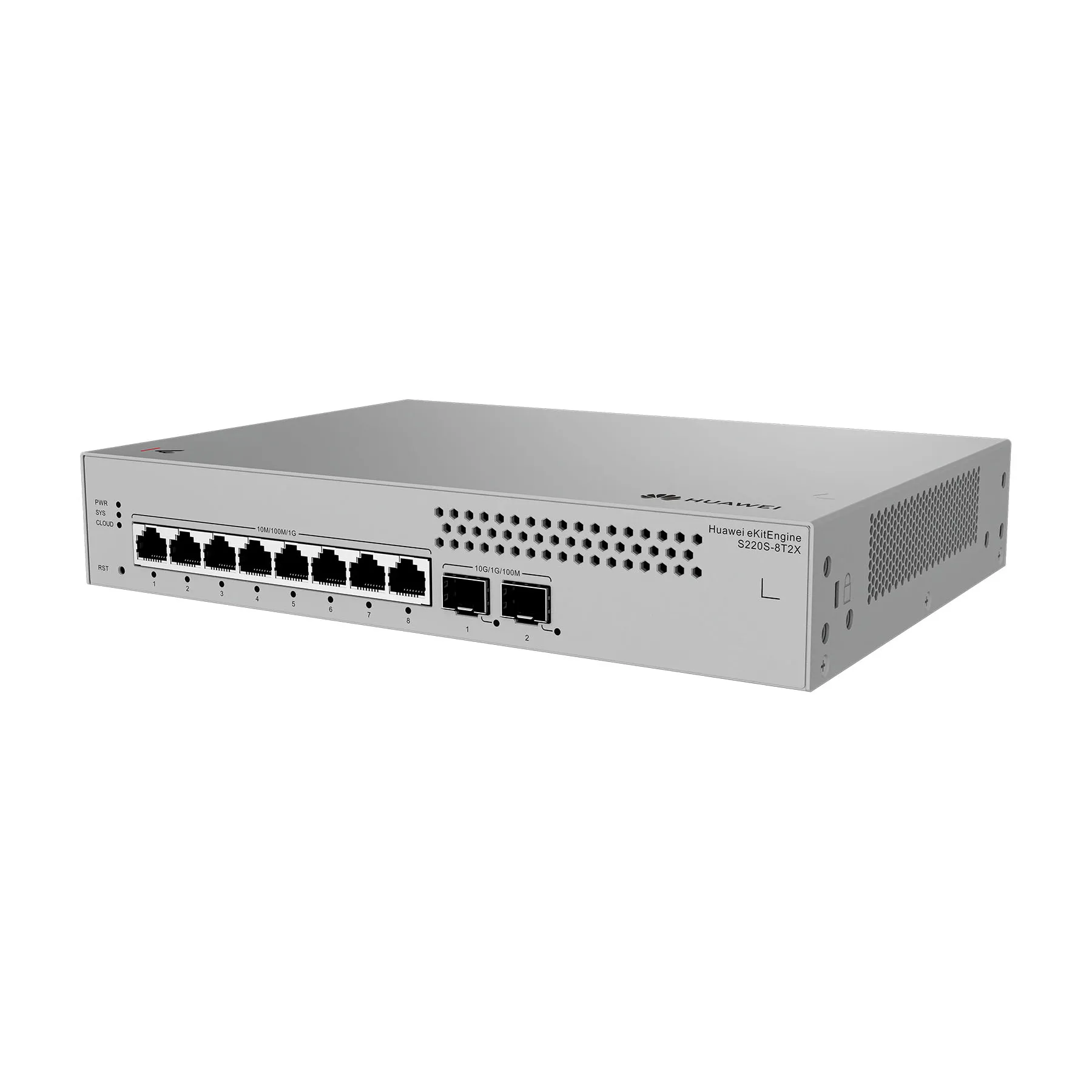 HUAWEI S220S-8T2X Switch Gigabit 8, Puertos 2x SFP+ Administrable