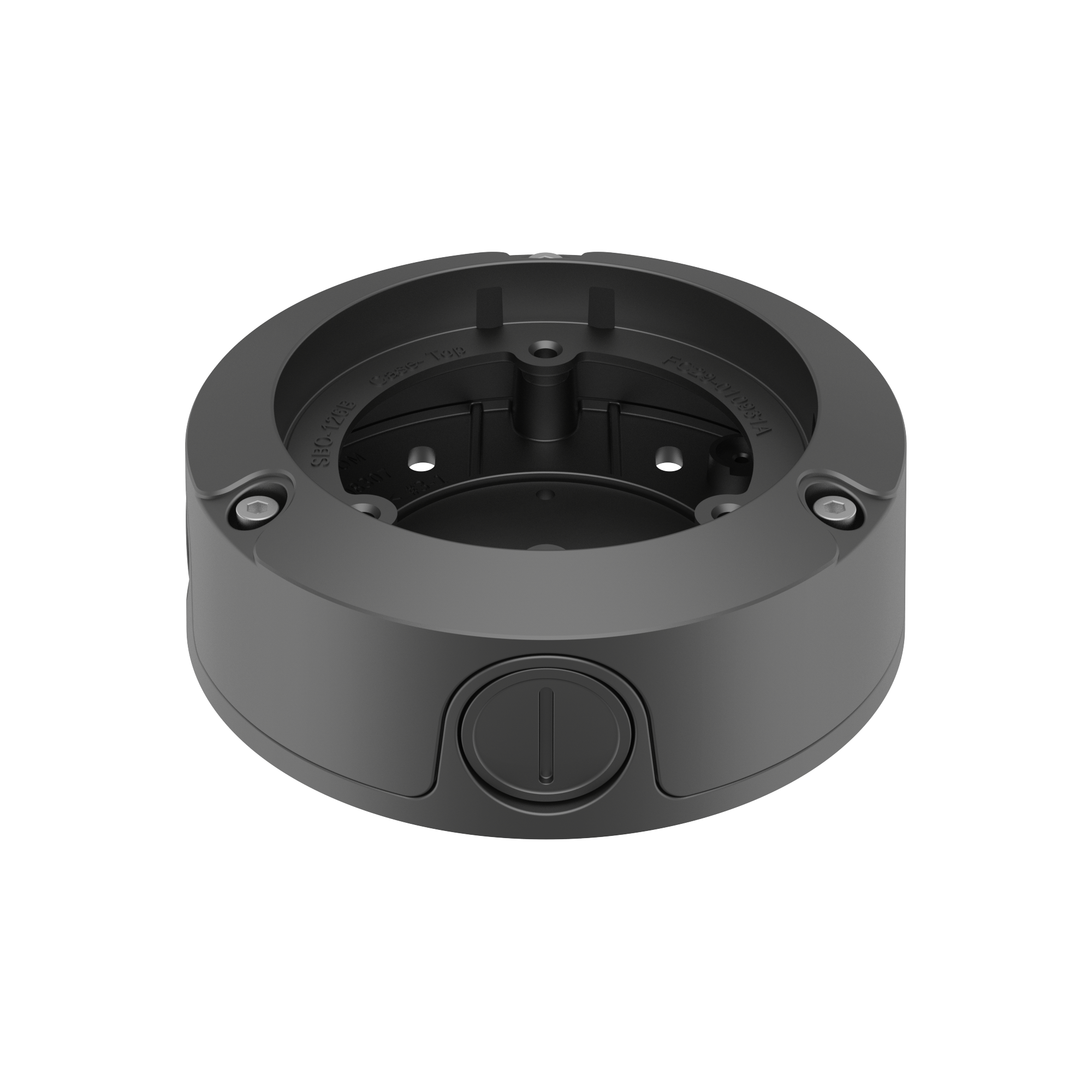 HANWHA VISION SBO-126B Caja Posterior Aluminio para Camaras de Seguridad