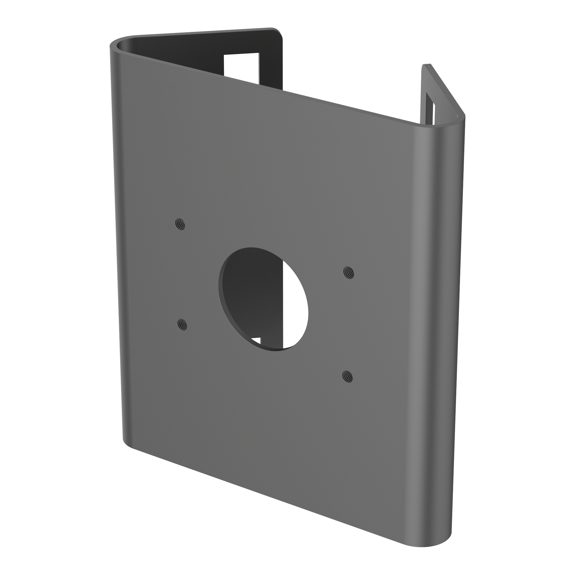 HANWHA VISION SBP-302PM Soporte para Poste Gris Oscuro