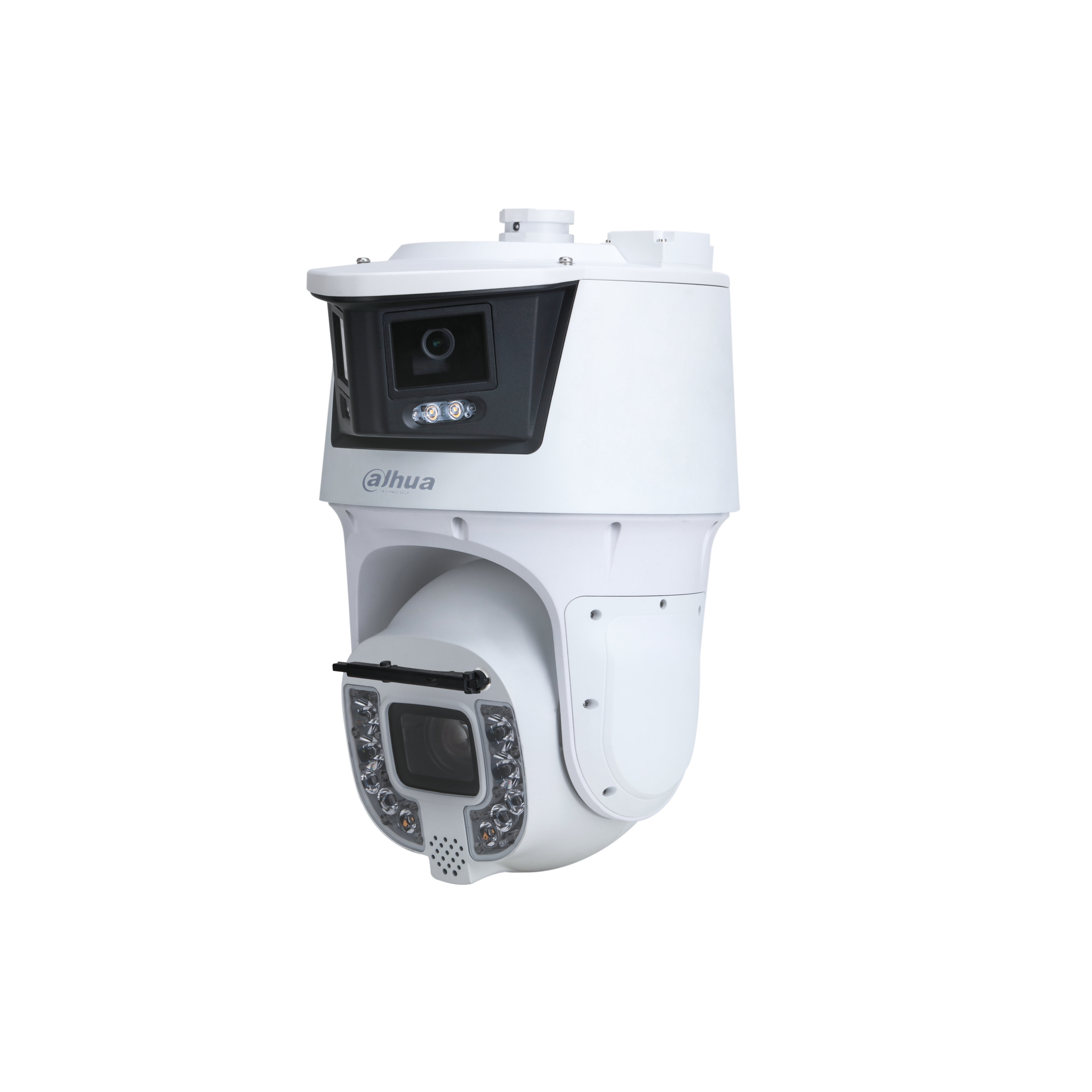 DAHUA DH-SDT8C842-8P-FA-APV-0280 CÁMARA DE SEGURIDAD IP PTZ DUAL LENTE 8MP + 2×4MP PANORÁMICA ZOOM ÓPTICO 42X IR300M