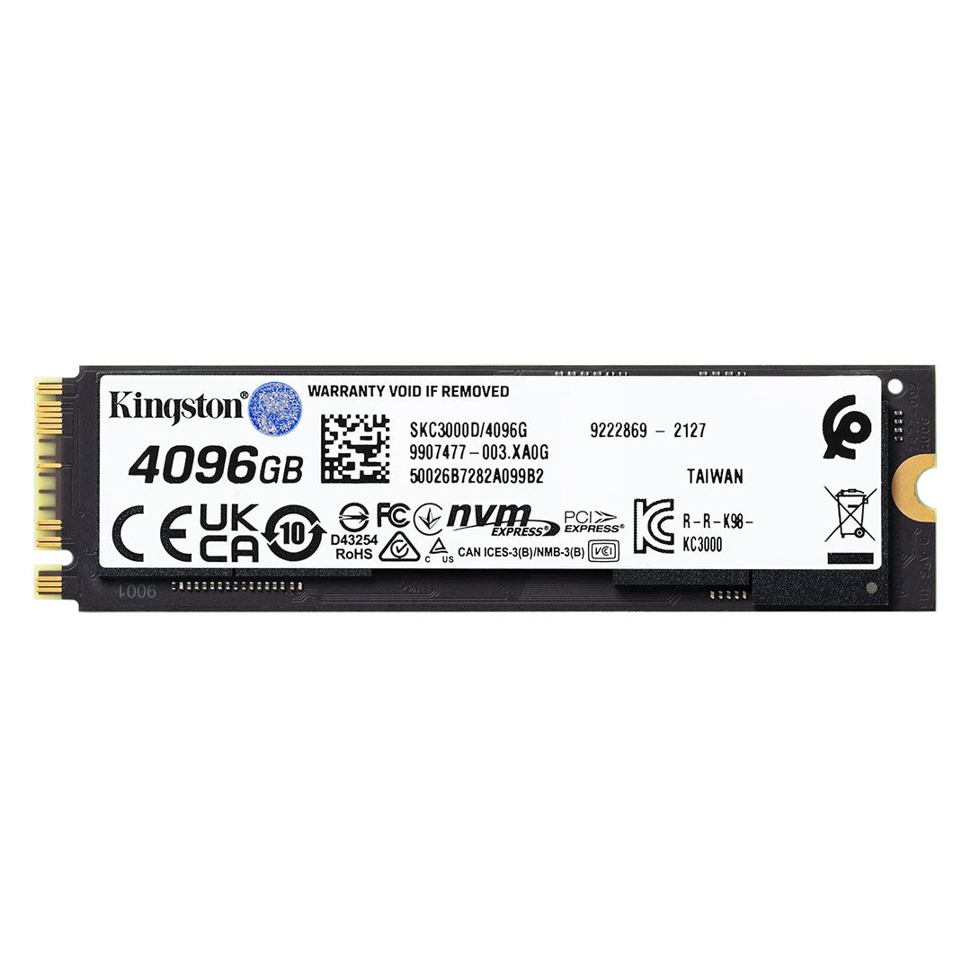 KINGSTON SKC3000D/4096G SSD Disco Sólido 4096GB NVMe M.2 PCIe