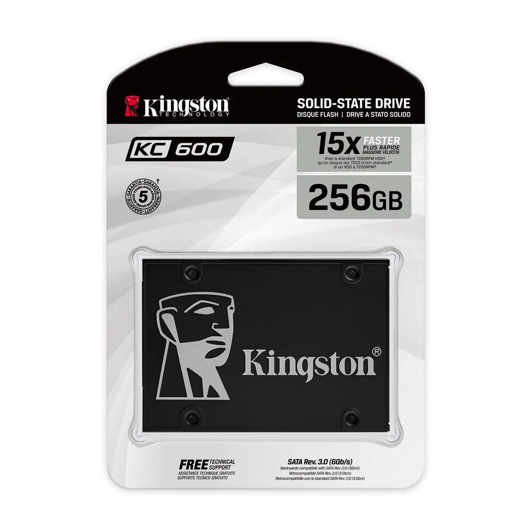 KINGSTON SKC600/256G SSD Disco Sólido 256GB SATA 2.5"