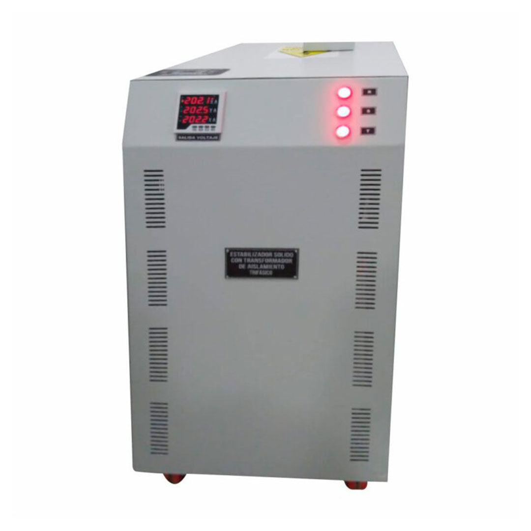 ENERSAFE ST-ETMS-10K Estabilizador 1F regulación torre 10KVA borneras