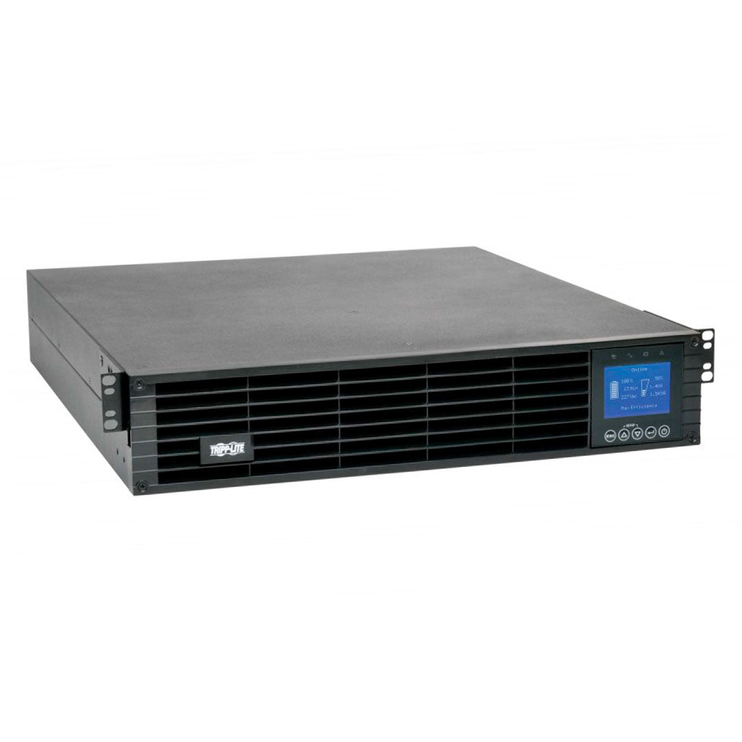 TRIPP-LITE SUINT1000LCD2U UPS SAI Tripp-Lite SUINT1000LCD2U 1 kVA, 900 W 208/230 V 2U Doble conversión en línea factor de conversión