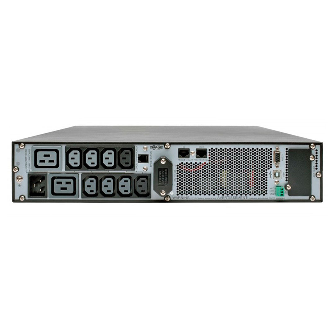 TRIPP-LITE SUINT3000LCD2U UPS SAI ONLINE R/T 3KVA/2.7KW 2 3000VA 2700W 230V 2U UPS de conversión doble en línea