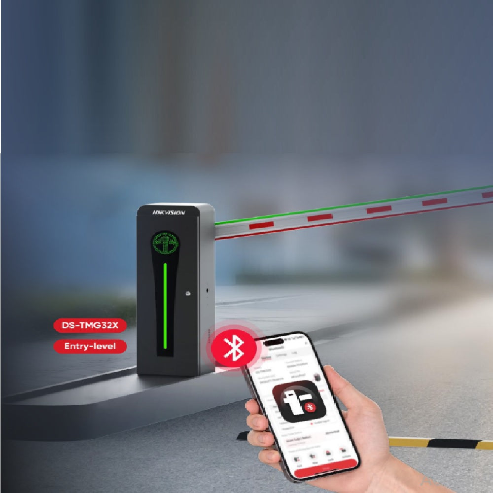 HIKVISION DS-TMG320-ML/B Barrera Vehicular Izquiero con Led Indicador Sin Brazo