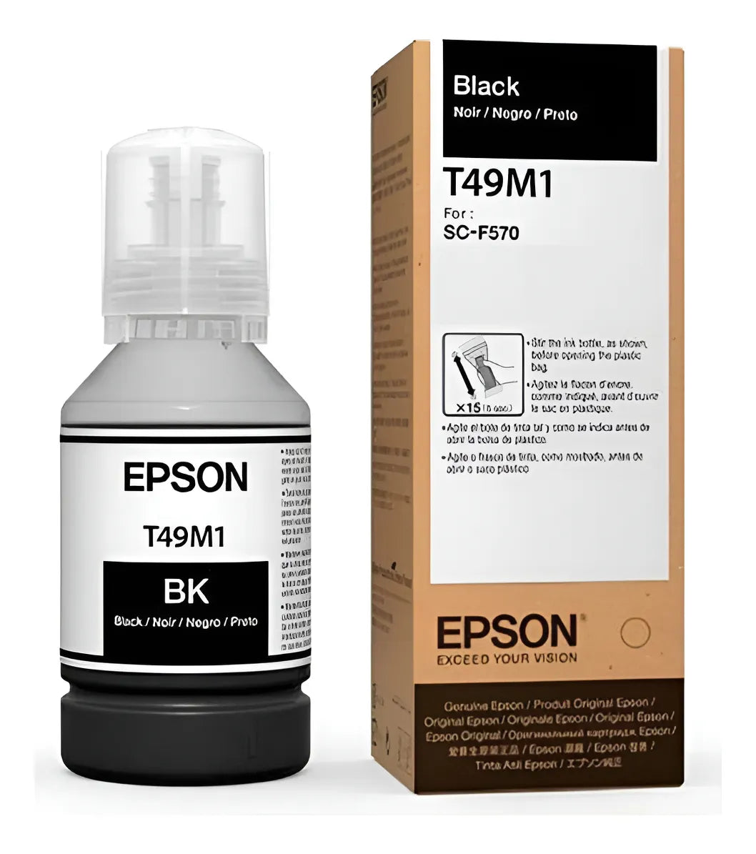 EPSON T49M120 Botella de Tinta Negra Ultra DS 140ML