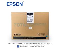 EPSON T962120-AL - Bolsa de Tinta 962 XXL extra alta capacidad negro.