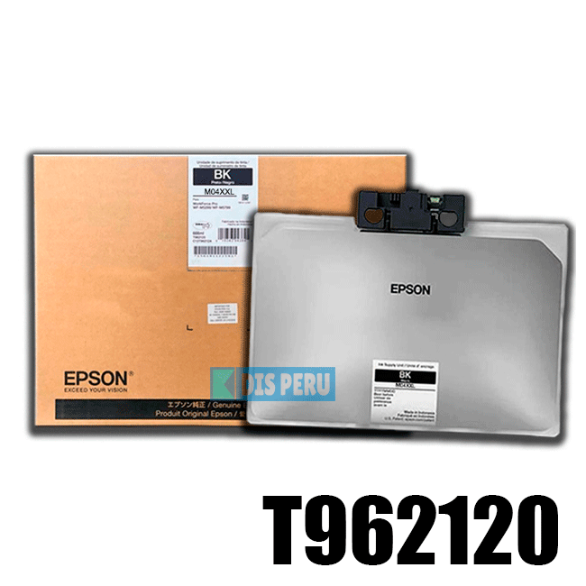 EPSON T962120-AL - Bolsa de Tinta 962 XXL extra alta capacidad negro.