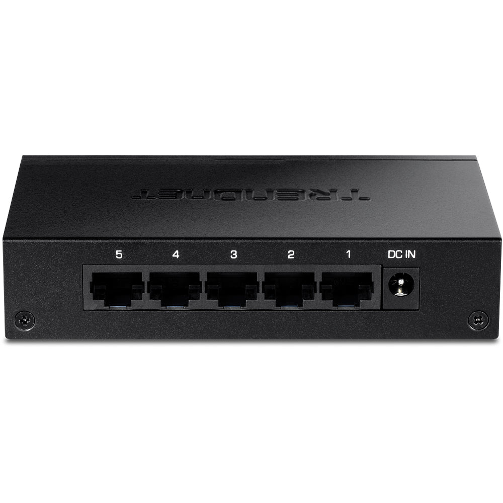 TRENDNET TEG-S51 Swtich Gigabit de 5 puertos con carcasa metálica