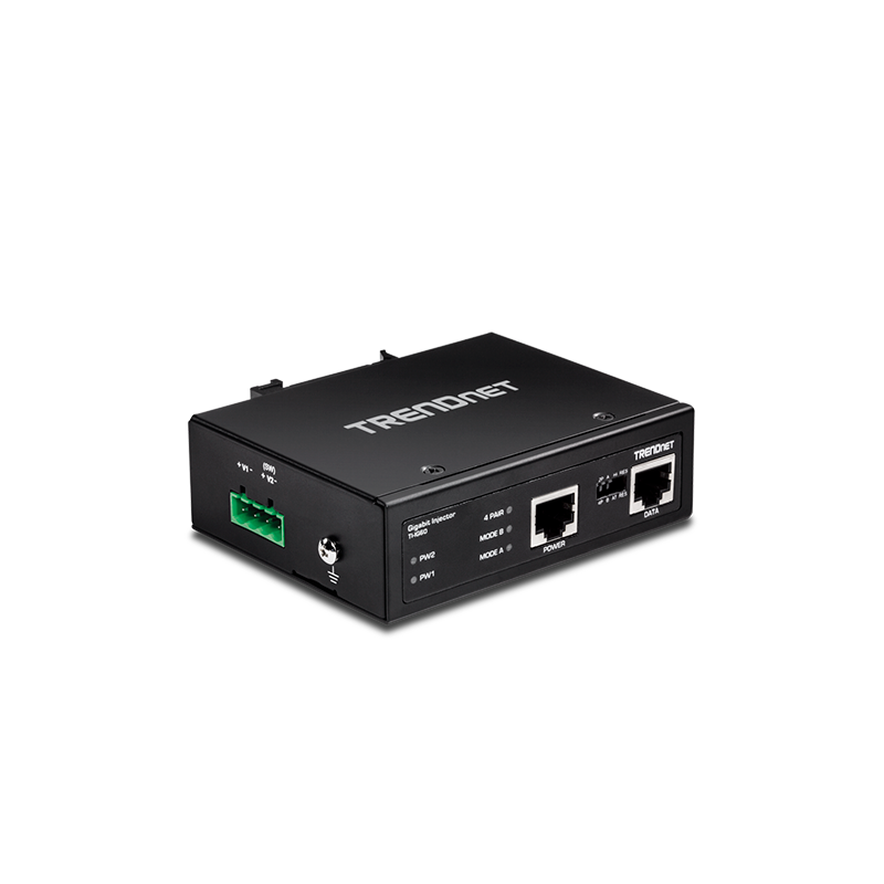 TRENDNET TI-IG60 Inyector Industrial Gigabit PoE+ hasta 60W