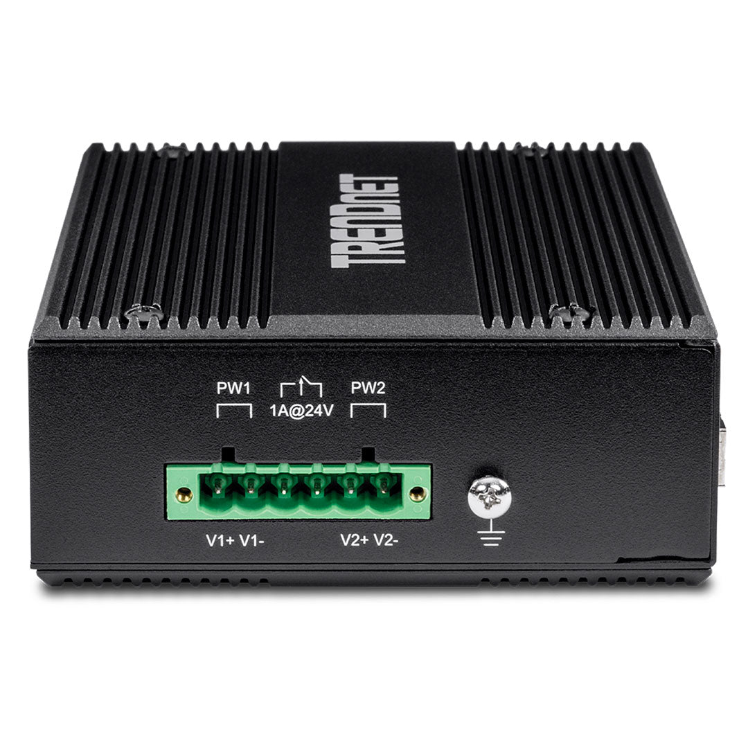 TRENDNET TI-PG80B Switch industrial Gigabit PoE de 8 puertos 24- 56V