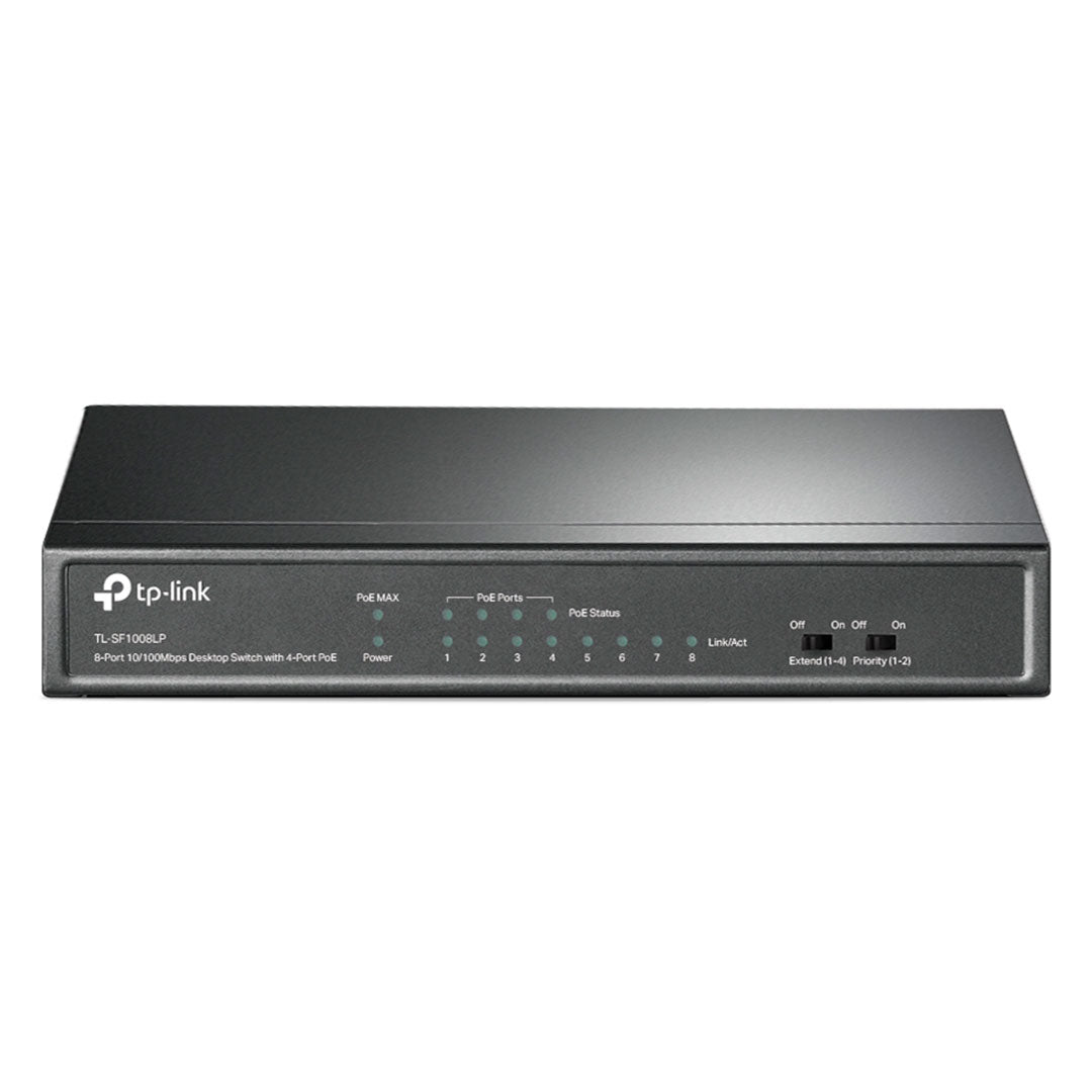 TP-LINK SF1008LP Switch 8 Puertos 10/100Mbps con 4P PoE