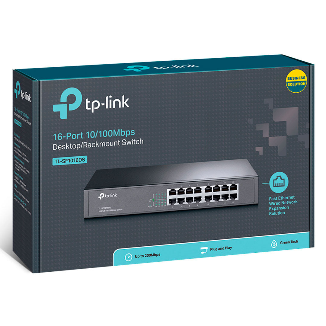 TP-LINK SF1016DS Switch 16 Puertos 10/100Mbps