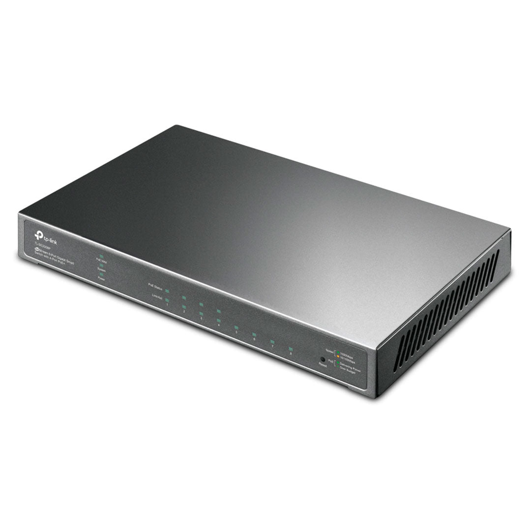 TP-LINK SG2008P Switch Smart Omada PoE 4 Puertos 8P Gigabit