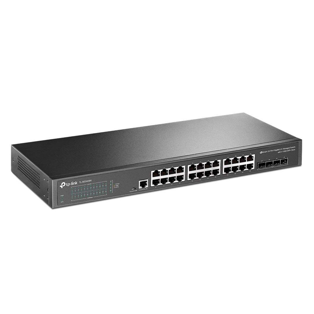TP-LINK SG3428X Switch Omada 24 Puertos Gigabit 4SFP 10G L2