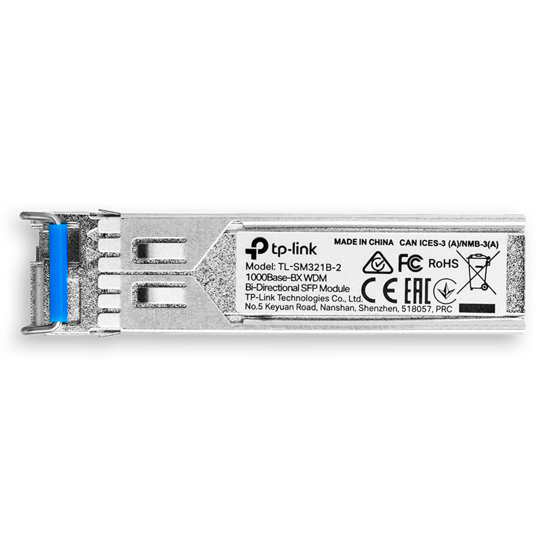 TP-LINK SM321B-2 Transceiver LC Bidireccional WDM Gigabit Mono 2Km