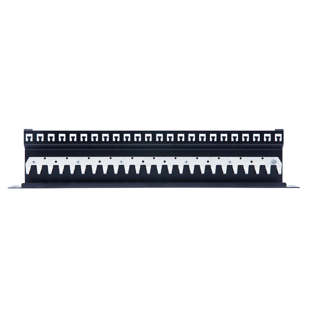 SIEMON TM-PNLZ-24-01 Patch Panel, Tera Modular, 24 Puertos Blindado, 1-RU (Para Jacks Cat6A y Cat 7A)