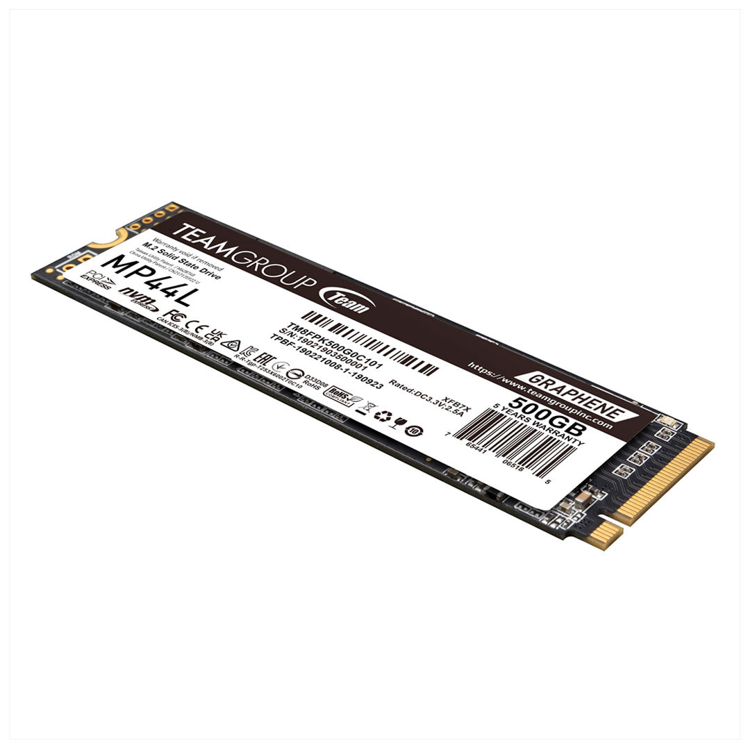 TEAMGROUP MP44L Unidad de Estado Sólido SSD 500GB M.2 NVMe