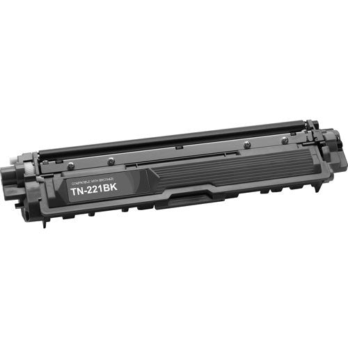 BROTHER TN221BK Toner Color Negro con Rendimiento de 2500 Paginas