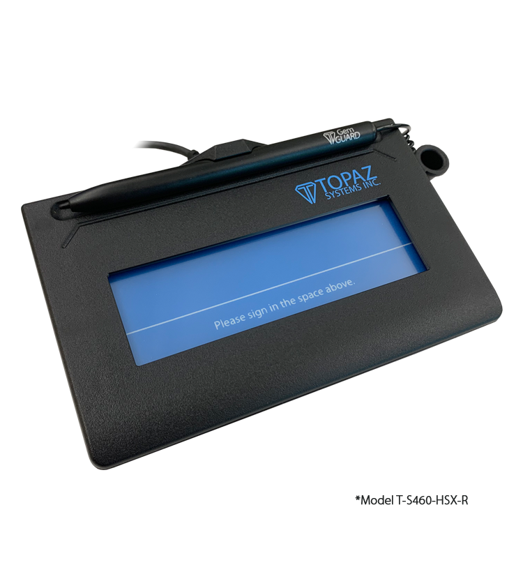 TOPAZ T-S460- USB Tablet Colector de Firmas Digitales Siglite 1X5