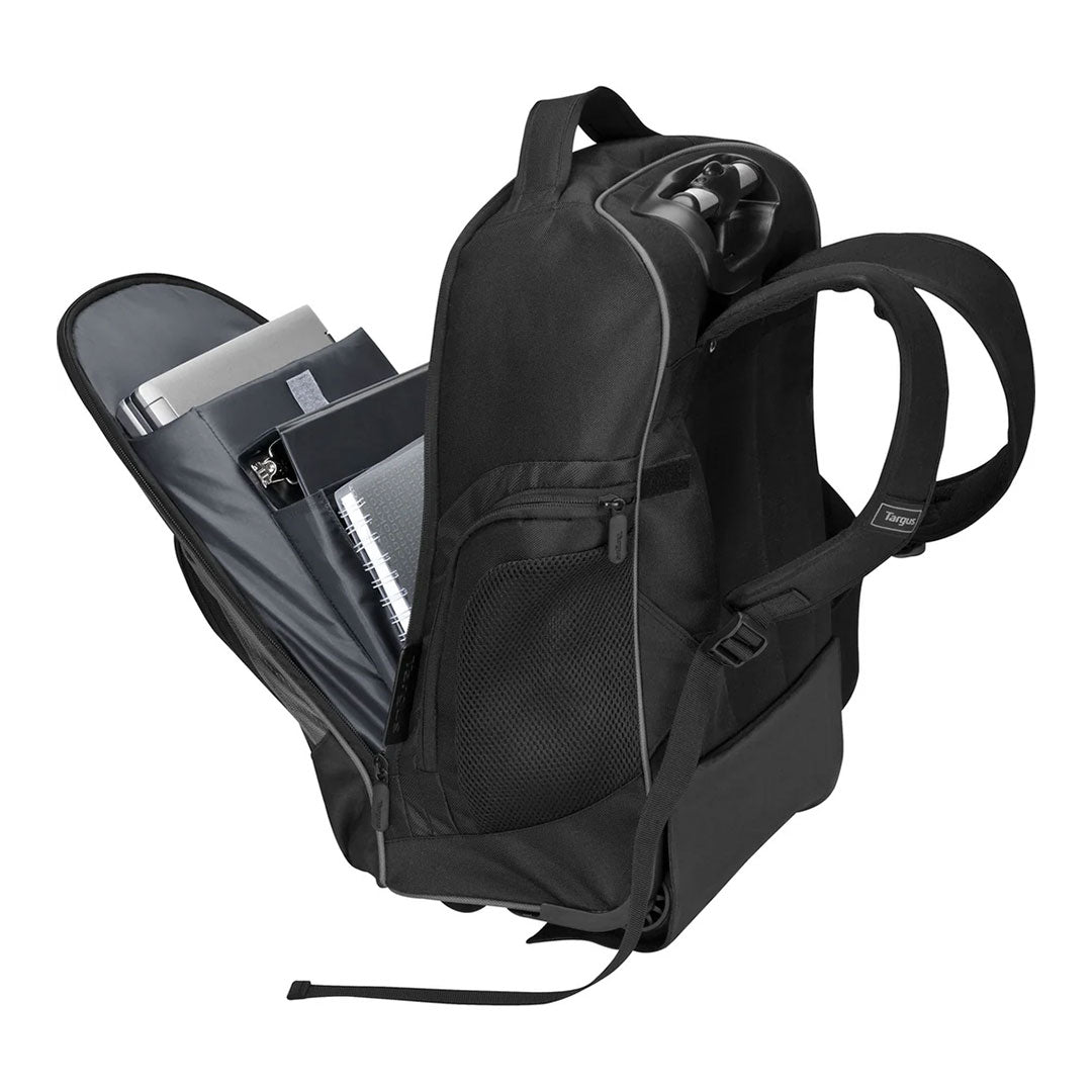 TARGUS TSB750US Mochila para laptop compacta con ruedas de 16"