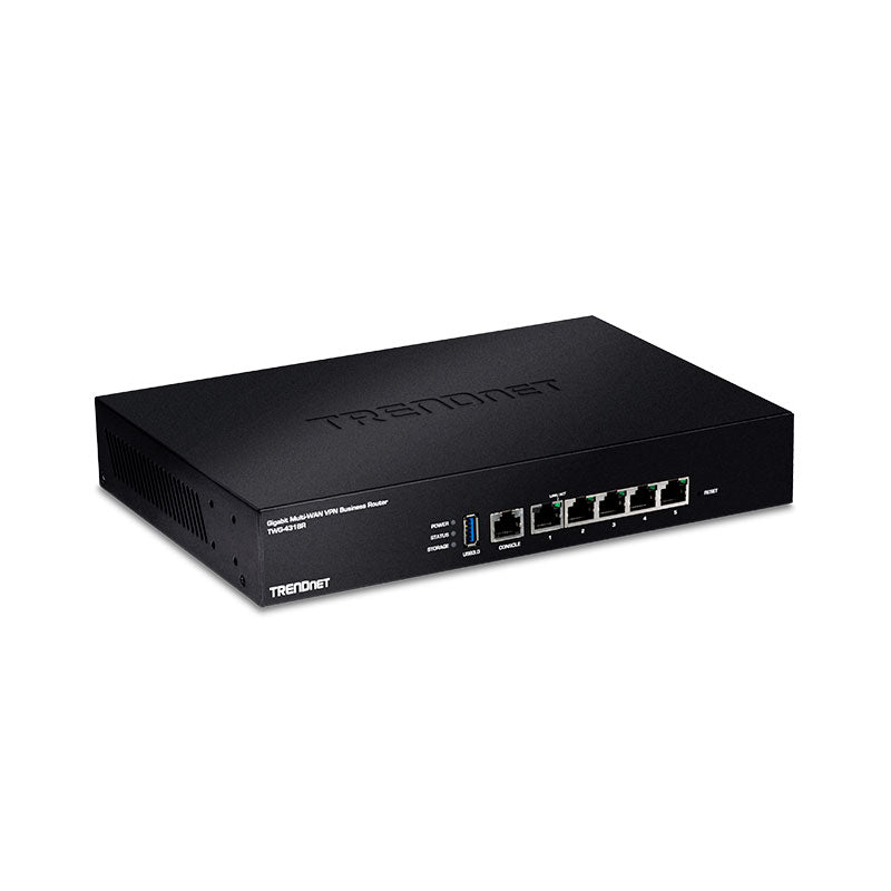 TRENDNET TWG-431BR Router empresarial Gigabit multi-WAN VPN