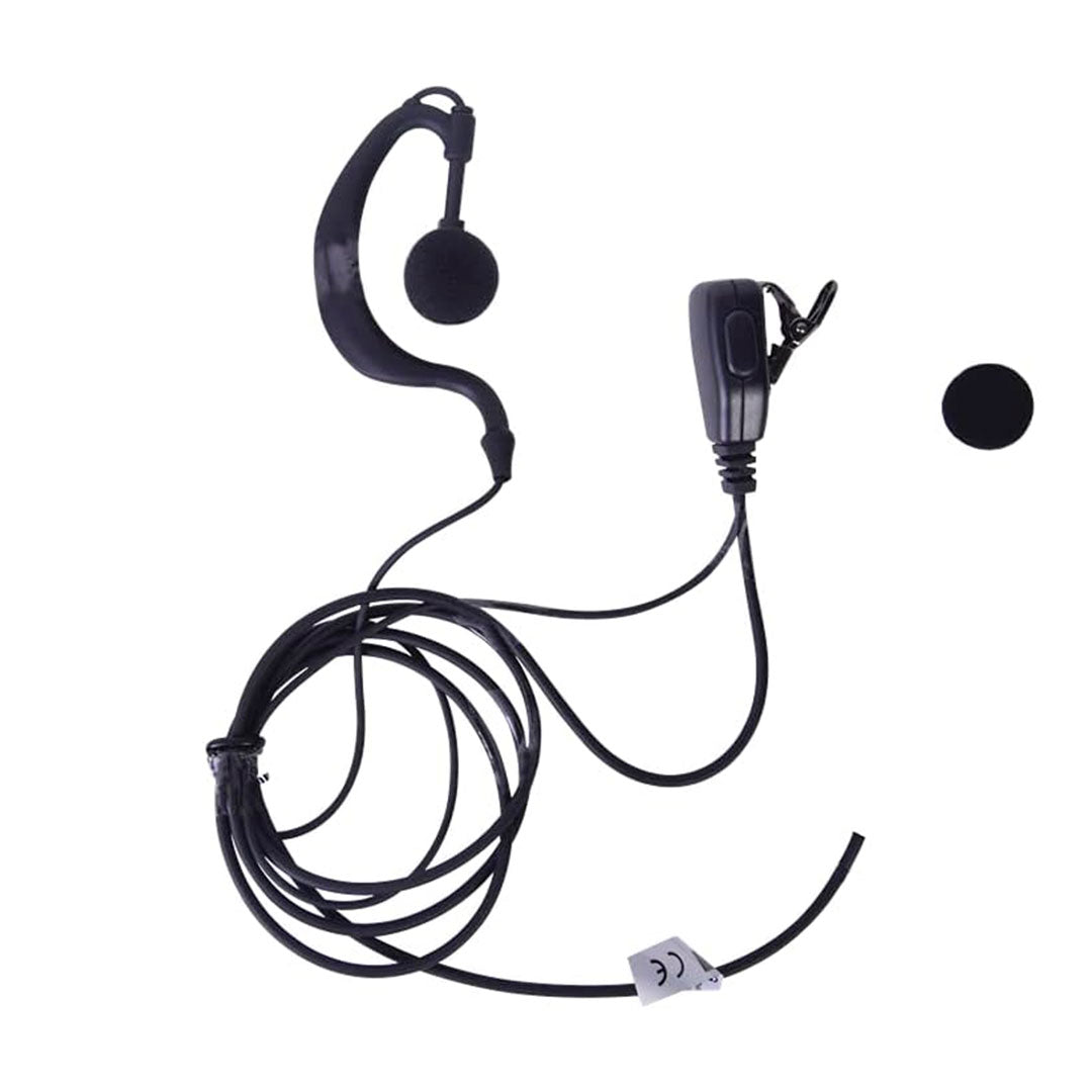 TXPRO TXEHK Micrófono audífono de Solapa para KENWOOD Serie G