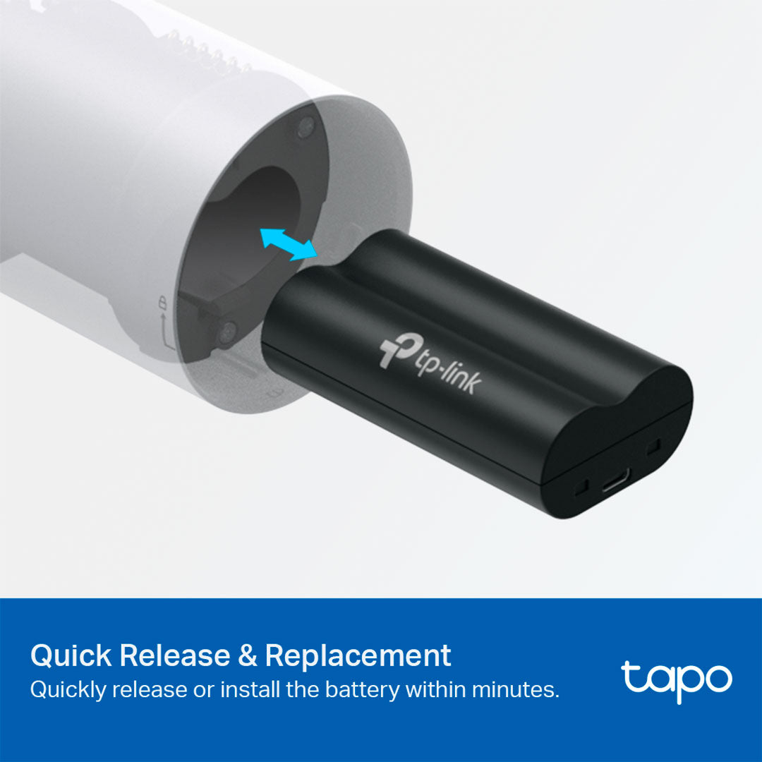 TP-LINK Tapo A100 Paquete de Baterías, 6700 mAh 3V