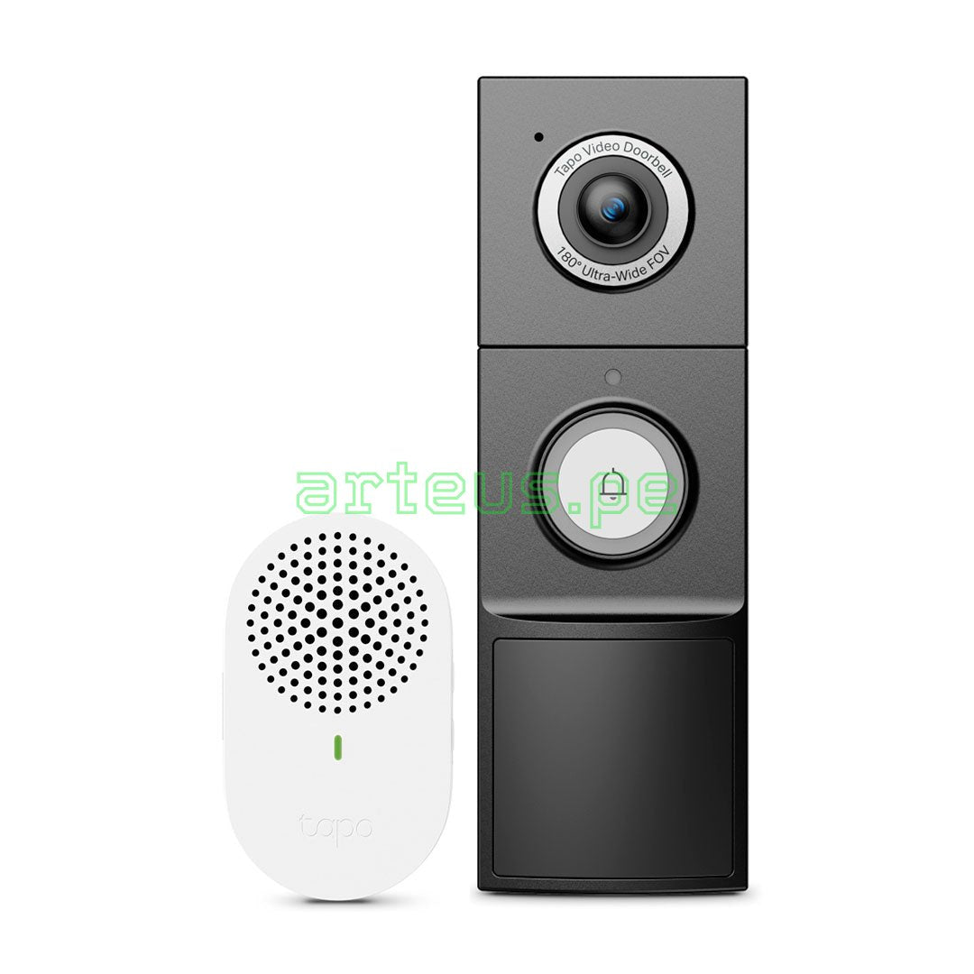 TP-LINK TAPO D225 Timbre, con Cámara de video, 4MP 180° PT