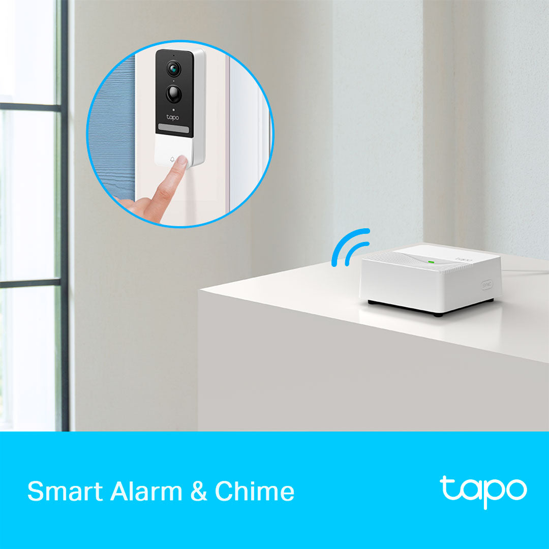 TP-LINK Tapo H200 Hub Inteligente con Alarma Integrada Para 64 dispositivos + 4 Camaras