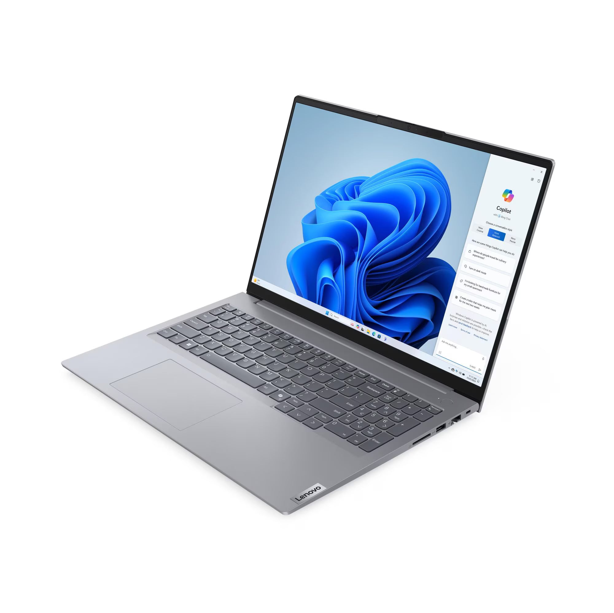 "LENOVO ThinkBook 16 G7 IML Laptop 16"" WUXGA IPS Intel Core Ultra 7 155H 4.8GHz 16GB DDR5 512GB SSD Windows 11 Pro 21MS00B5LM"