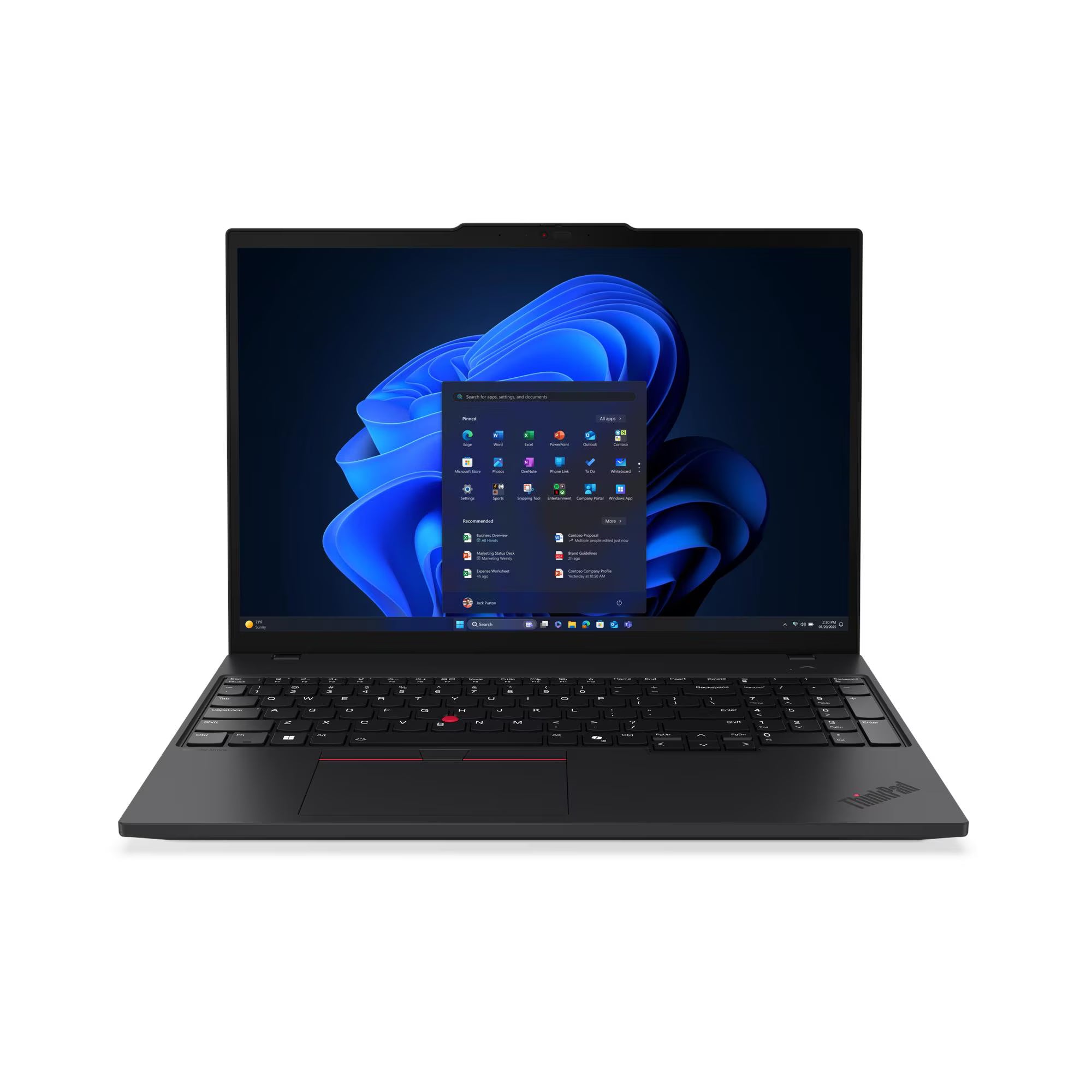 LENOVO 21QF000WLM ThinkPad T16 Gen 4 Laptop 16" WUXGA IPS Intel Core Ultra 5-225U 4.8GHz 16GB DDR5 1TB SSD Windows 11 Pro
