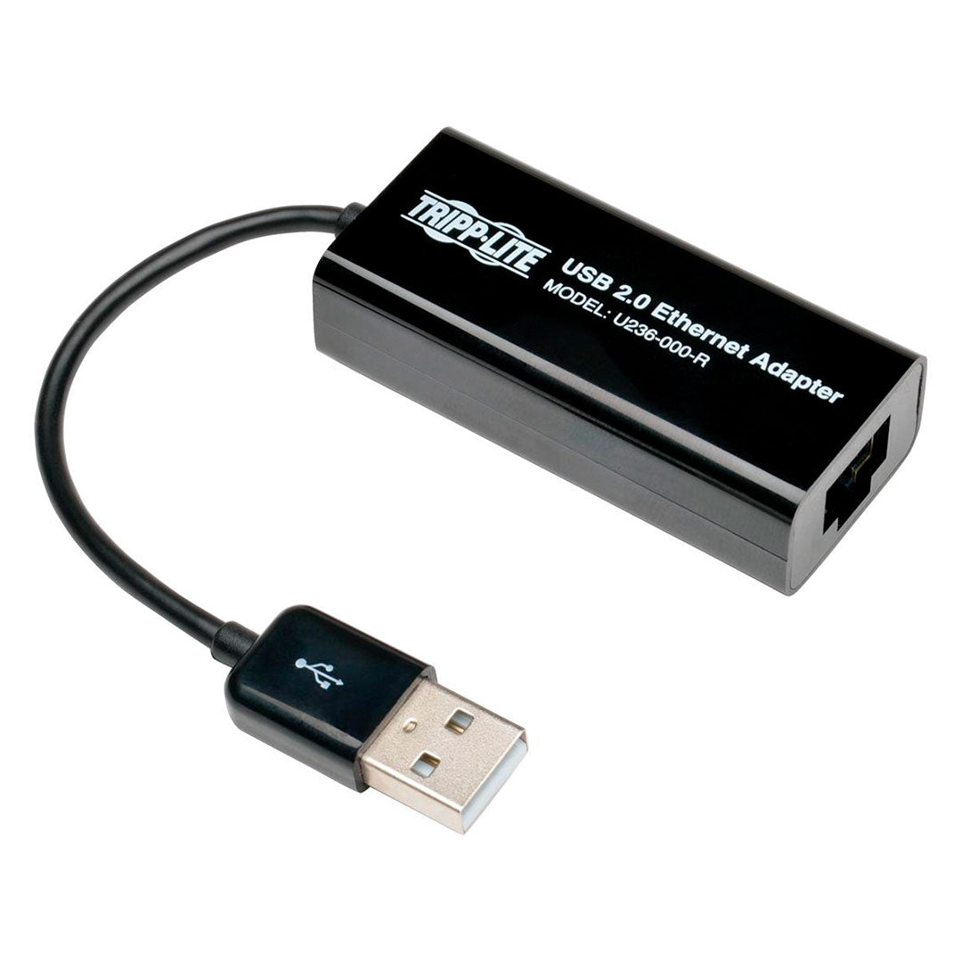 TRIPP LITE U236-000-R Adaptador de Red USB 2.0 Ehernet NIC 10/100Mbps RJ45