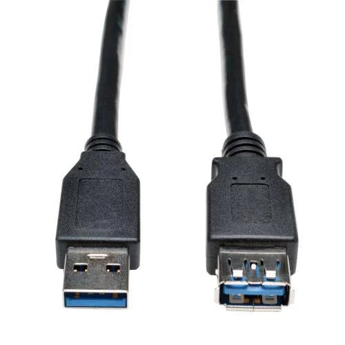 TRIPP LITE U324-003-BK CABLE USB 3.0 A/AM/H 91CM Cable de Extensión SuperSpeed USB-A a USB-A M/H Negro 91 cm