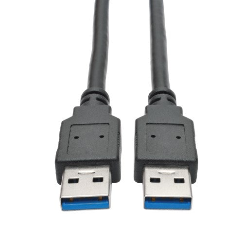 TRIPP LITE U324-003-BK CABLE USB 3.0 A/AM/H 91CM Cable de Extensión SuperSpeed USB-A a USB-A M/H Negro 91 cm