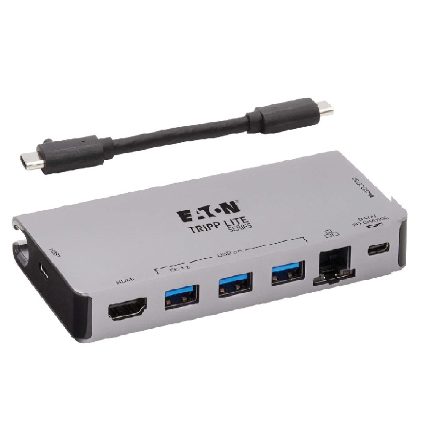TRIPP LITE U442-DOCK5D-GY CONEXIÓN de ACOPLAMIENTO USB-C HDMI USB-A RJ45