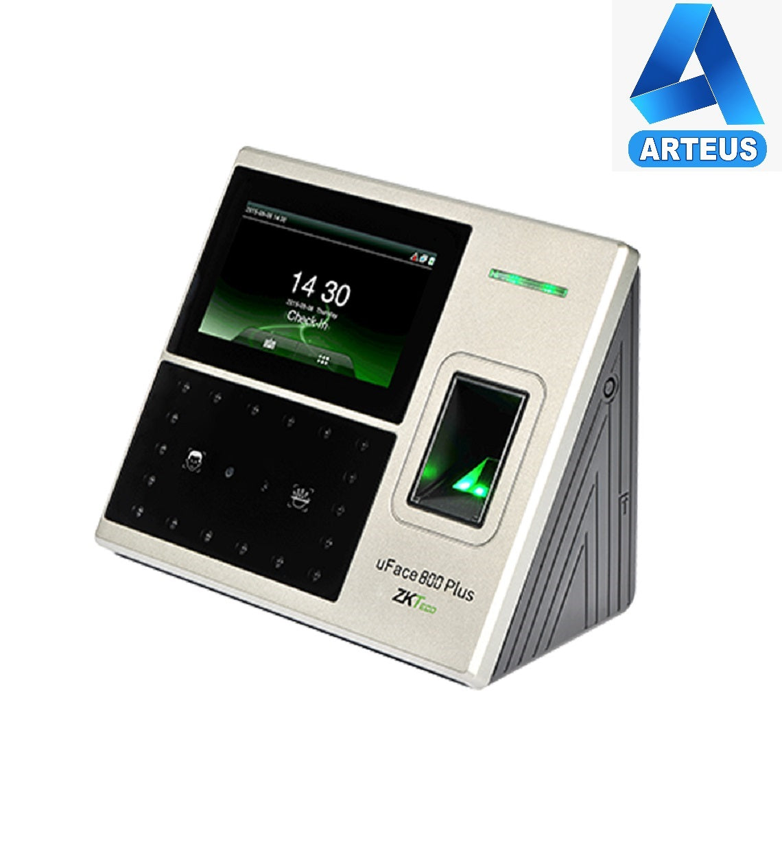 ZKTECO UFACE800 PLUS (CAJA ABIERTA 8/10) Control de Asistencia y Acceso con Lector de Huella, Rostro y Tarjeta