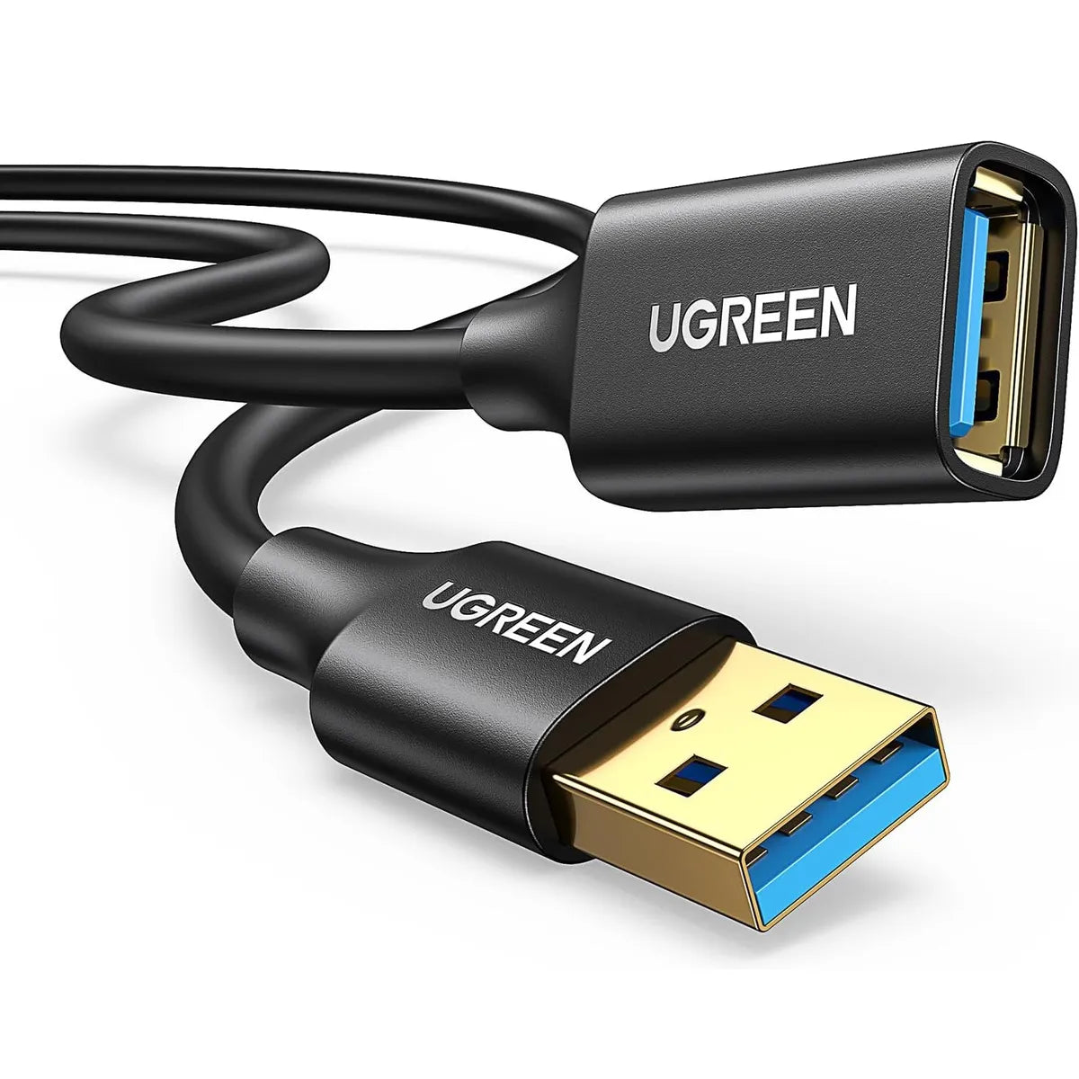 UGREEN US129 10368 Cable Extension USB 3.0 28 AWG 5Gbs Macho Hembra 1m