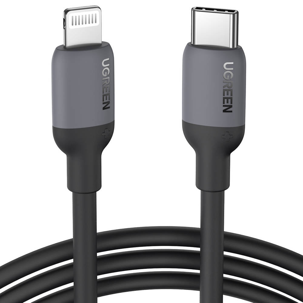 UGREEN US387 20304 Cable USB-C a Lightning 1m Negro