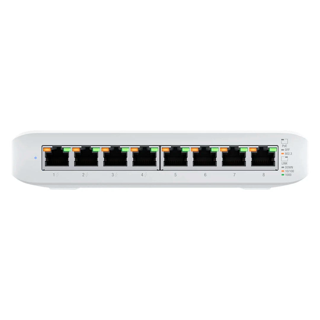 UBIQUITI USW-LITE-8-POE Switch UNIFI 8 Puertos 4 PoE 52W L2