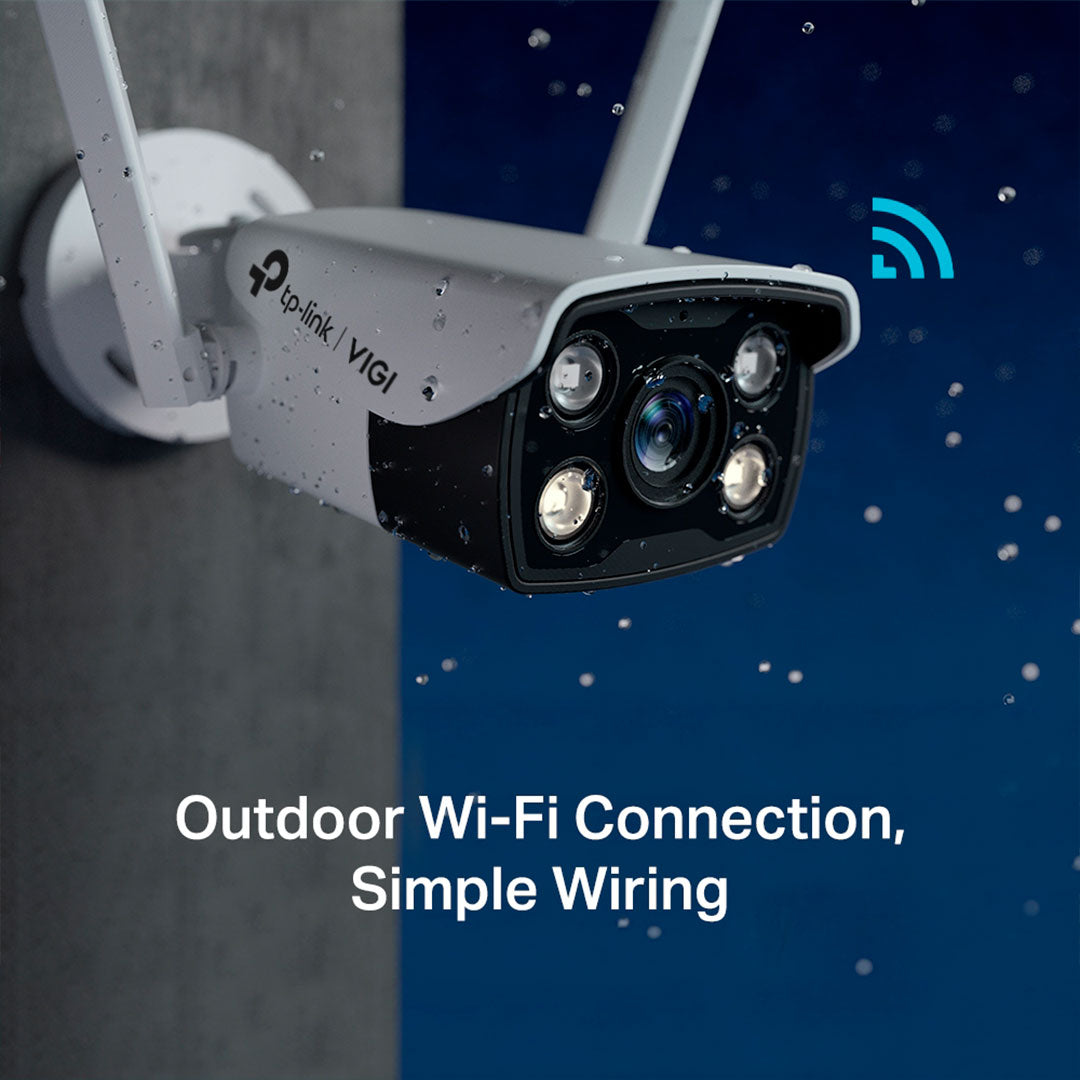 TP-LINK VIGI C340-W Cámara de Seguridad WIFI 4MP 2K+ 4mm