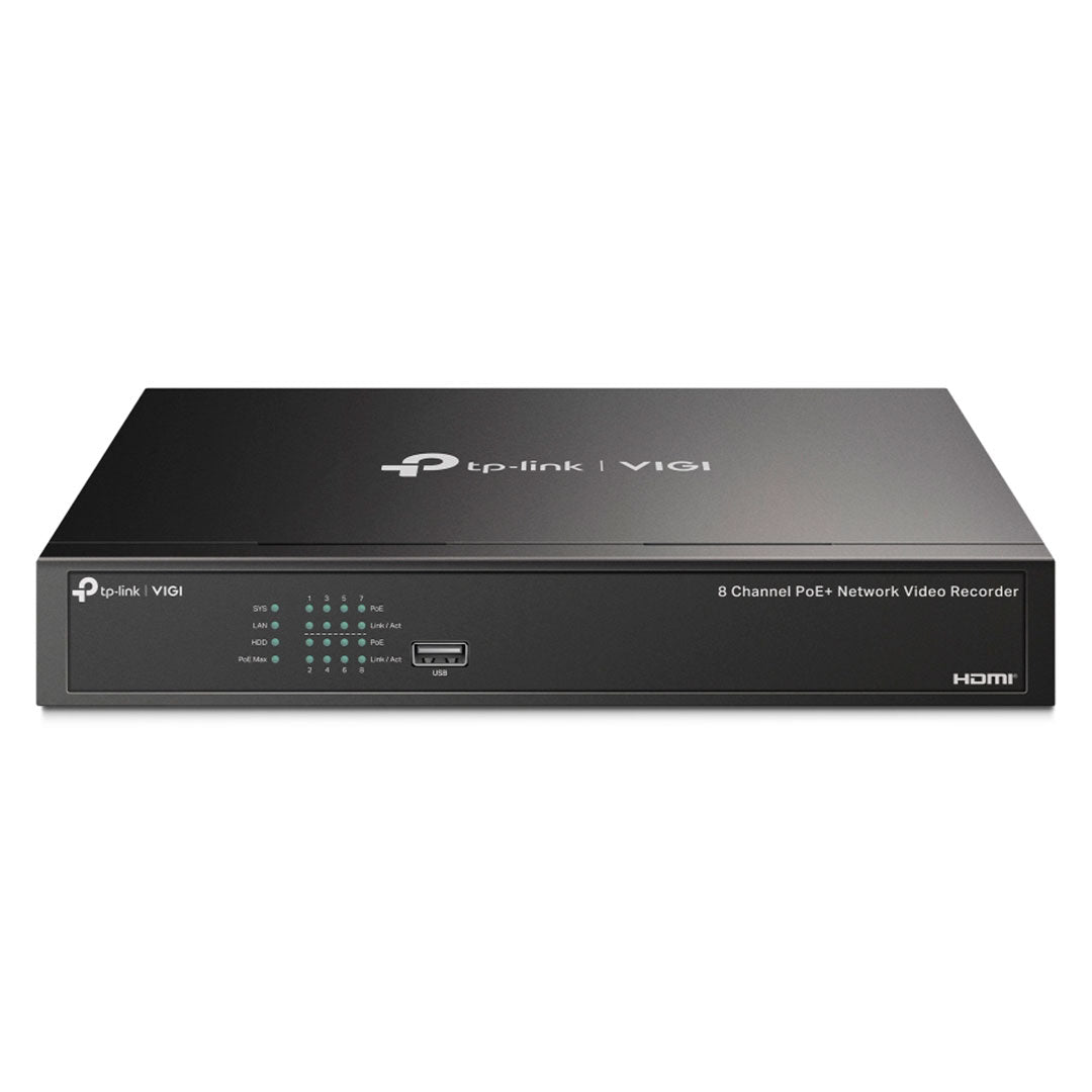 TP-LINK VIGI NK8MP-T6425-2T Kit 6 Cámaras 4MP IPC y NVR PoE+ 8 Canales
