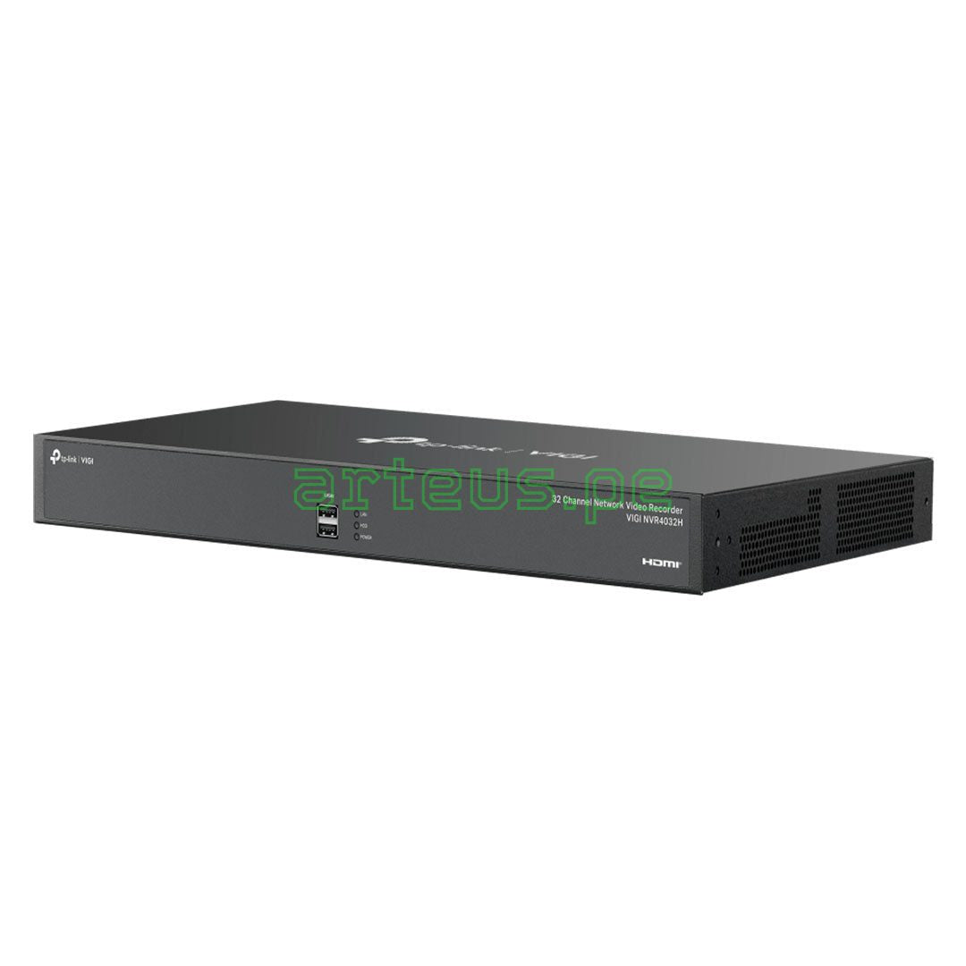 TP-LINK VIGI NVR4032H Grabador de Vídeo NVR 32 Canales 4K 4 Bahías SATA