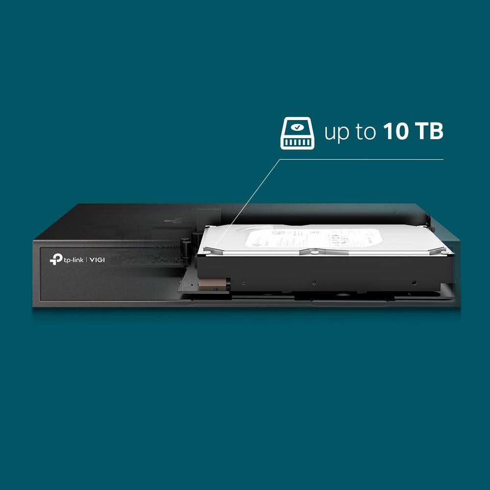 TP-LINK VIGI NVR1008H Grabador de Vídeo NVR 8 Canales 8MP