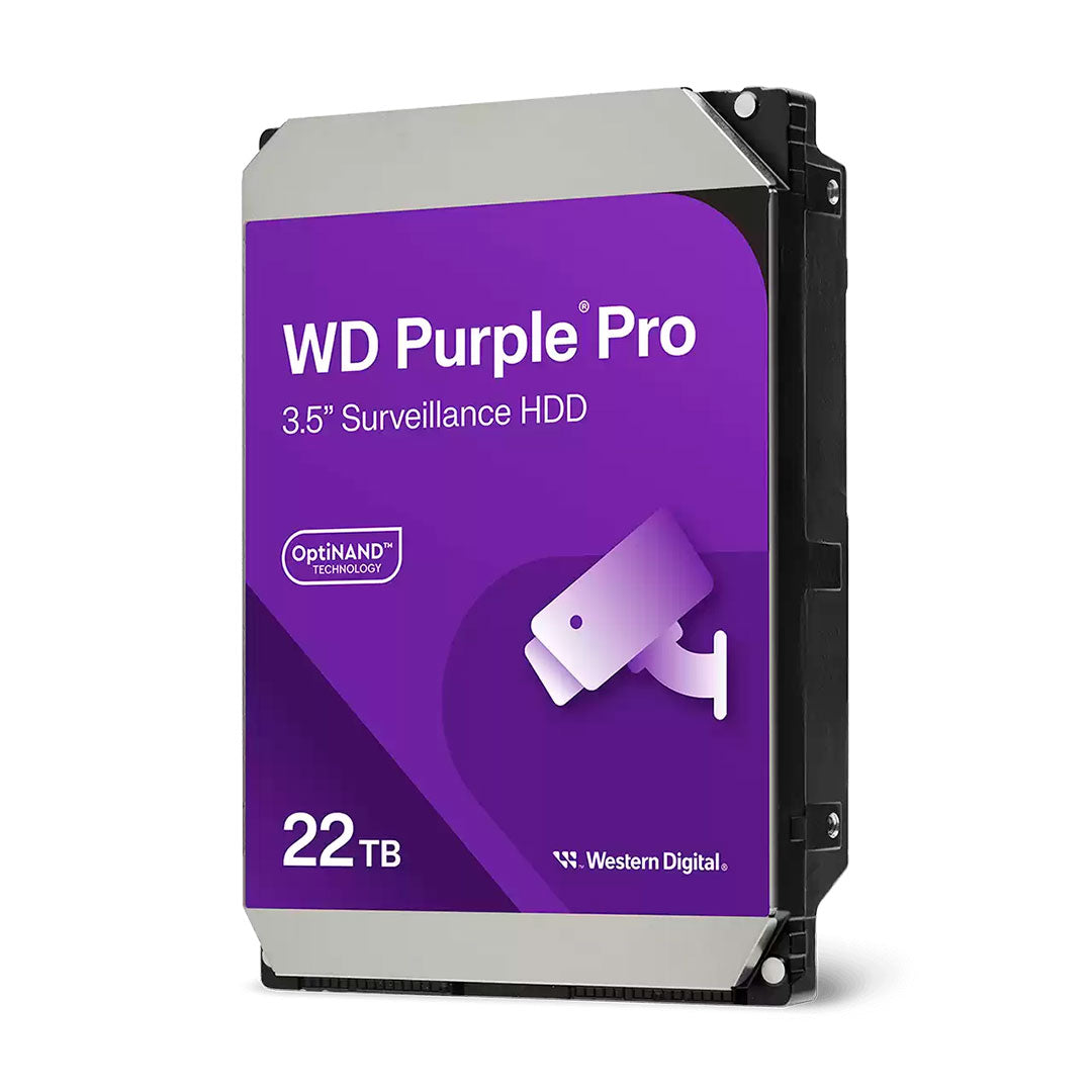 WD WD221PURP Purple Pro 22TB Disco Duro 3.5" SATA 7200 RPM para Videovigilancia