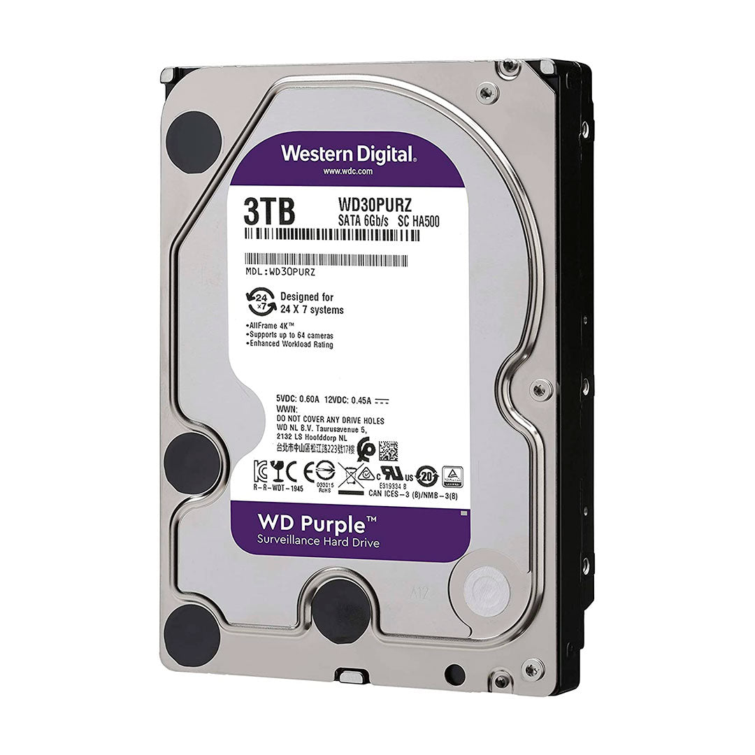 WESTERN DIGITAL Wd30purz DISCO DURO INTERNO PURPLE 3TB