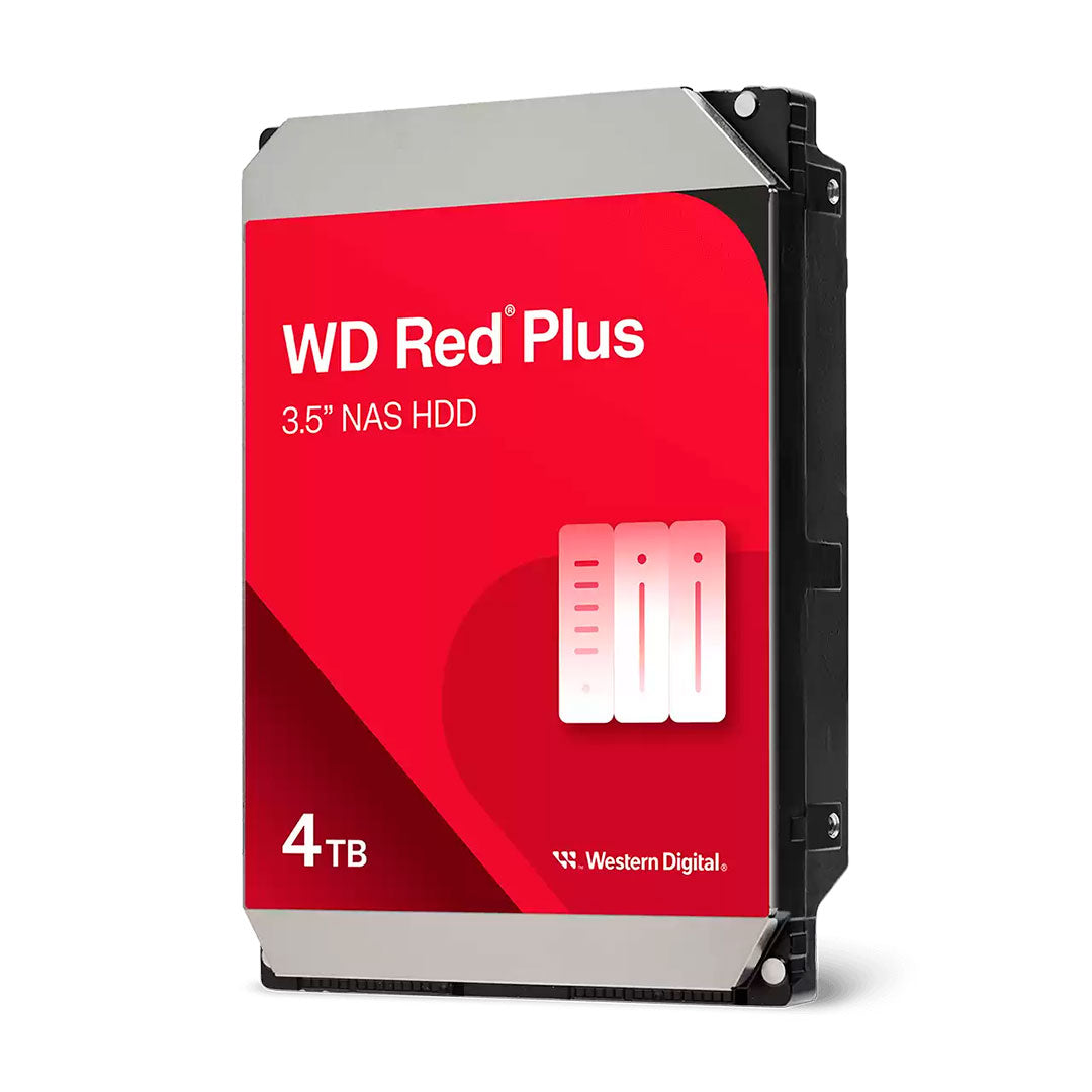 WESTERN DIGITAL Disco duro Red Plus 4 TB SATA 5400rpm 3.5" Cache 256MB